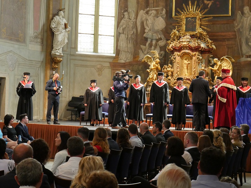 Slavnostní promoce – červen 2018