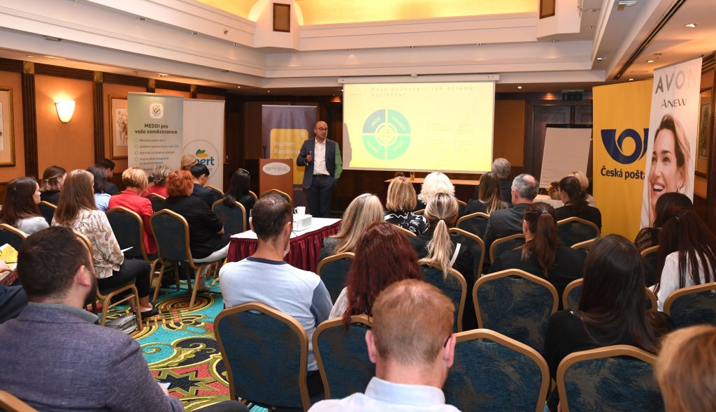 HR Summit s podtitulem Moderní HR nástroje a návrat k firemním hodnotám, 5. 10. 2021 - galerie