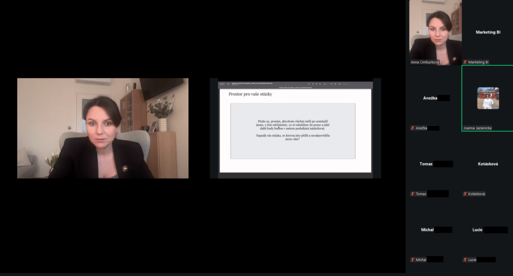 snimek obrazovky 2026 03 24 181239 web 1 | Online seminár "Od nápadu k realite: má váš podnikateľský nápad zmysel?", 24. 3. 2026