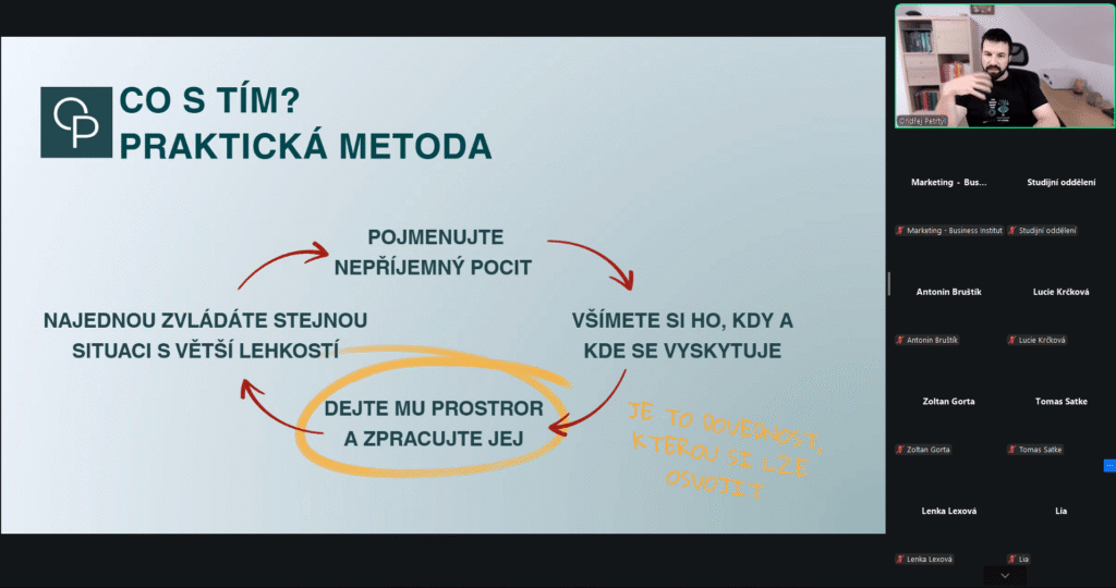 snimek obrazovky 2026 05 19 181924 | Online seminár "Prevencia vyhorenia: Od podvedomých blokov k silnej vnútornej motivácii", 19. 5. 2026