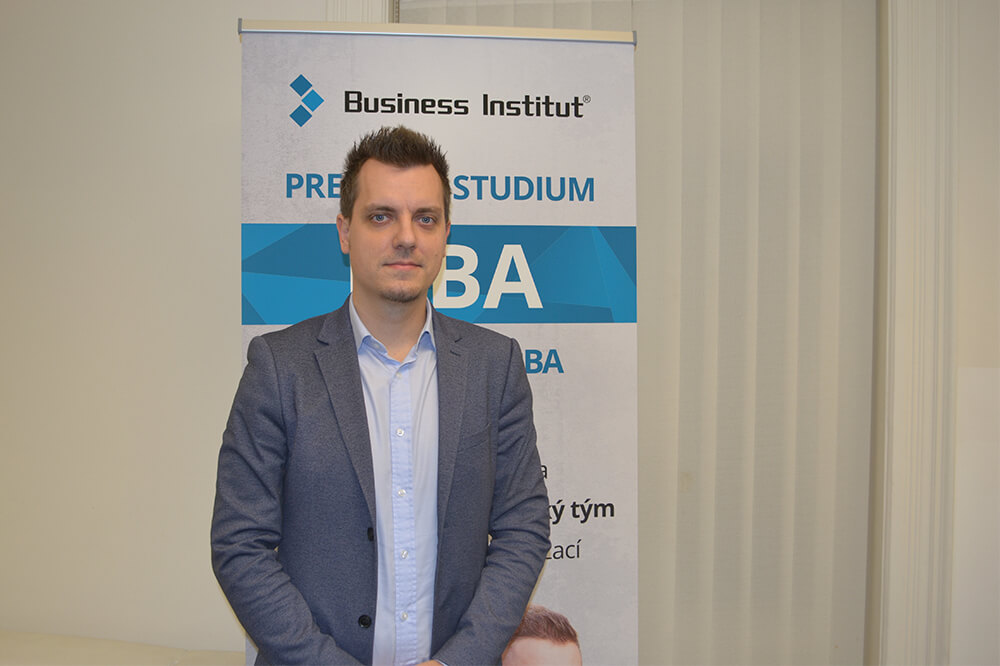Zakladatel marketingové agentury a online stratég Mgr. Vojtěch Lambert na Business Institutu