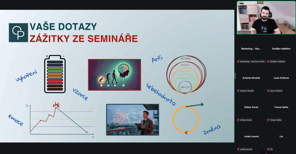 Snimek obrazovky 2026 05 19 185203 1 | Online seminář "Prevence vyhoření: Od podvědomých bloků k silné vnitřní motivaci"
